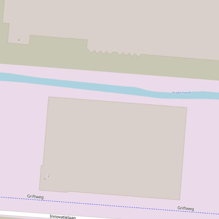 Kaart van de Destillatiestraat.