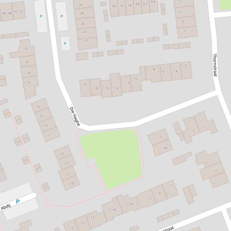 Kaart van  Die Haghe.