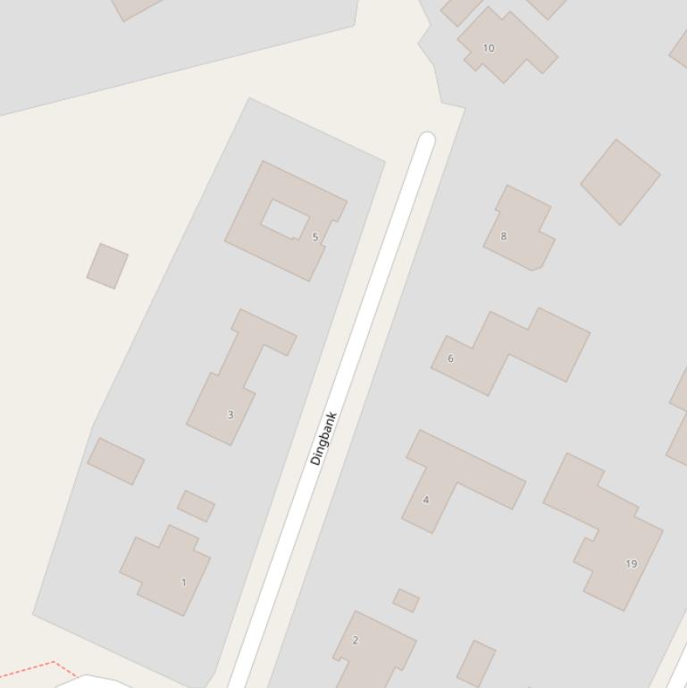 Kaart van  Dingbank.