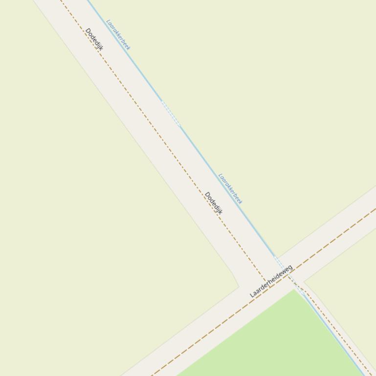 Kaart van de Dodedijk.