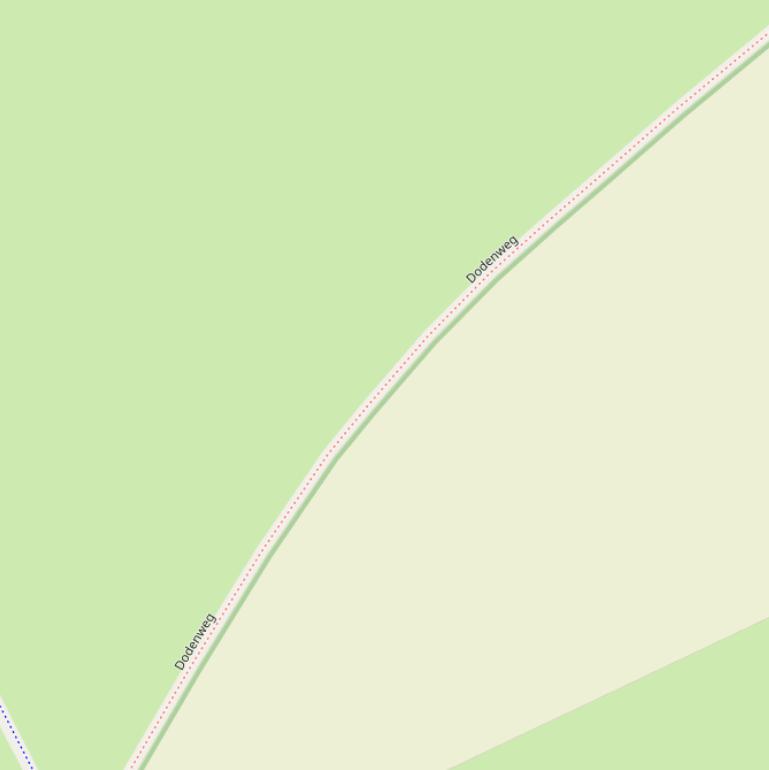 Kaart van de Dodenweg.
