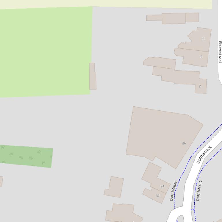 Kaart van het Dokter Raevenplein.