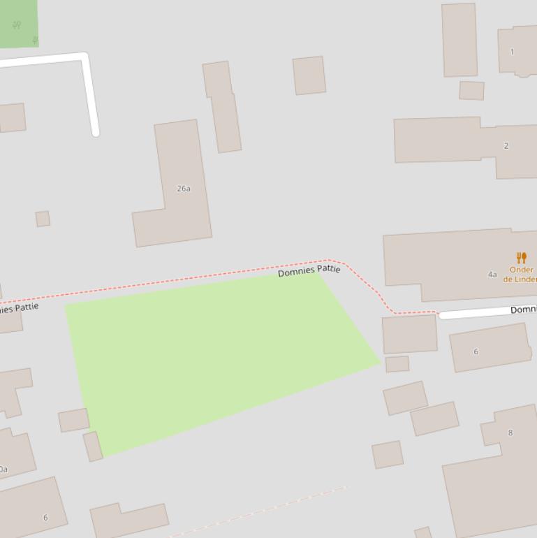 Kaart van  Domnies Pattie.