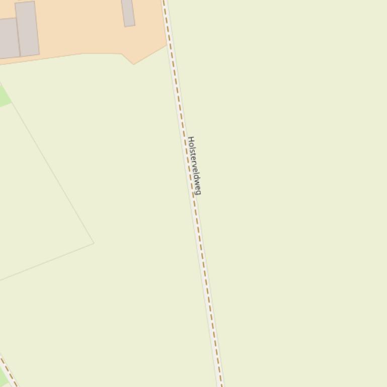 Kaart van de Donkerweg.