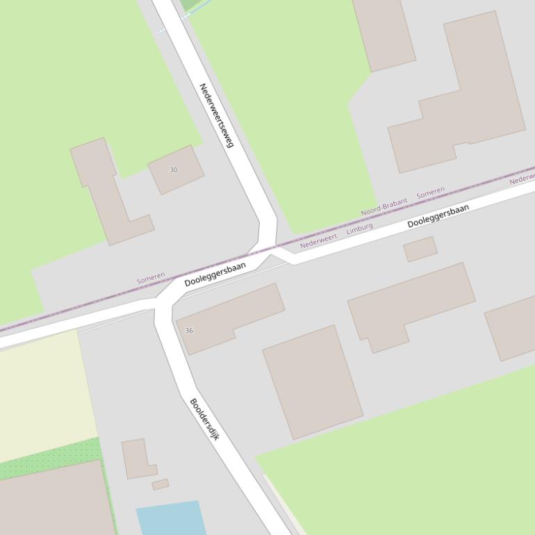 Kaart van  Dooleggersbaan.