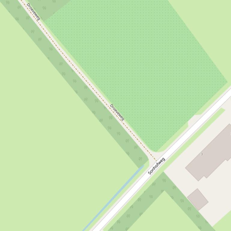 Kaart van de Droeveweg.