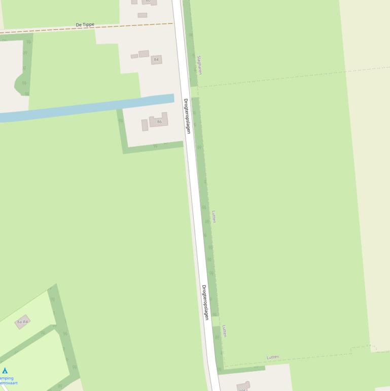 Kaart van  Drogteropslagen.