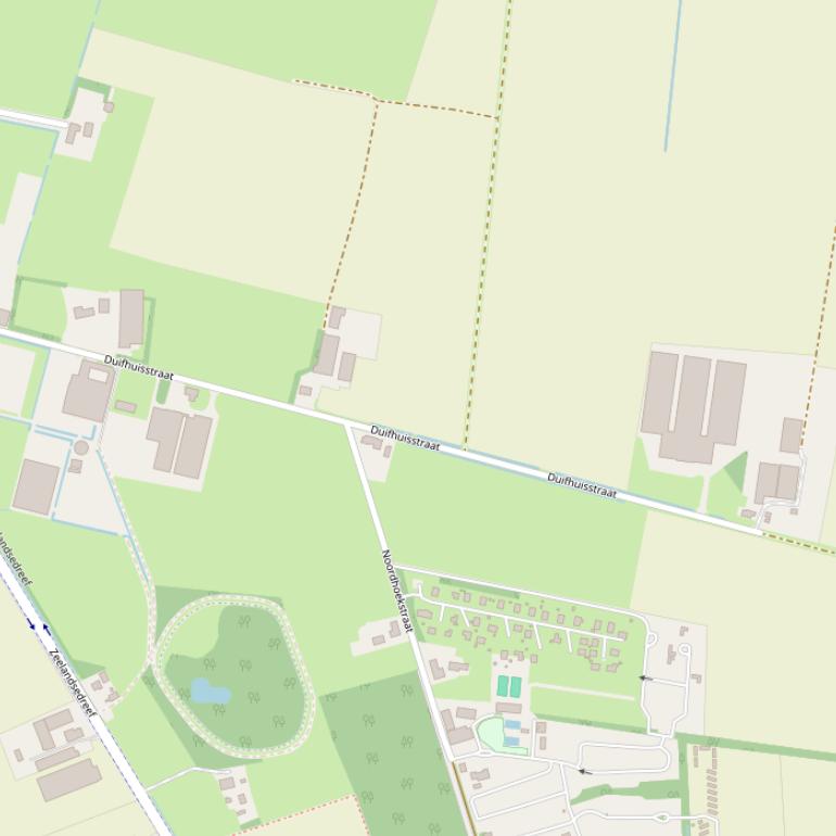 Kaart van de Duifhuisstraat.