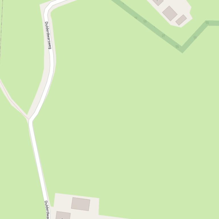 Kaart van de Dulderdwarsweg.