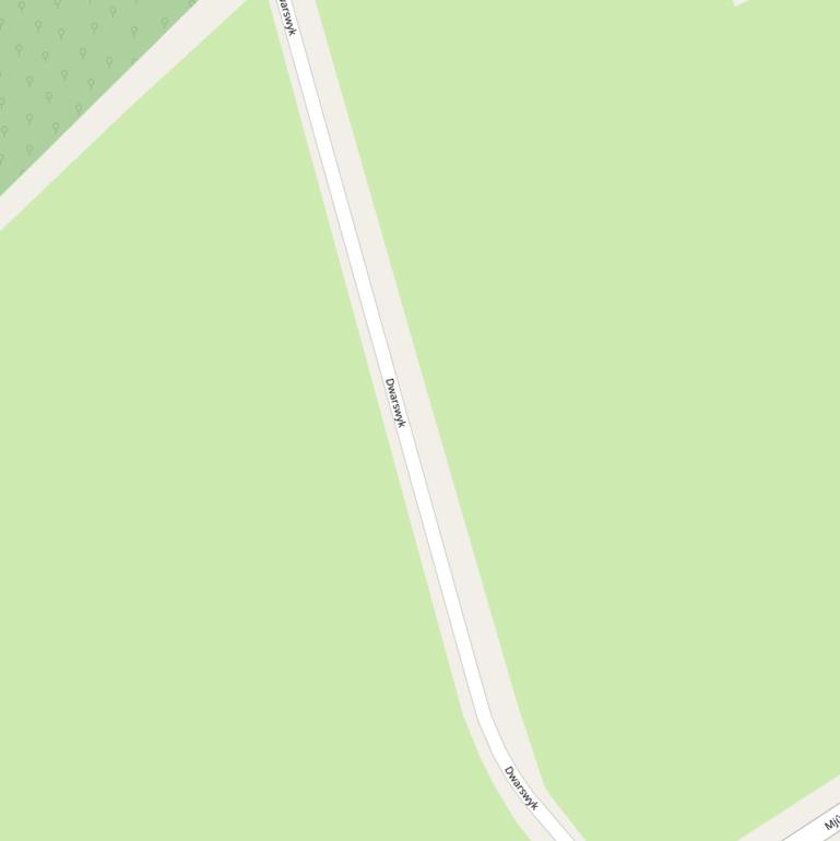 Kaart van  Dwarswyk.