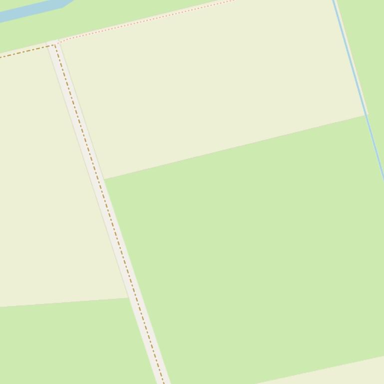 Kaart van de Eerselenzijweg.