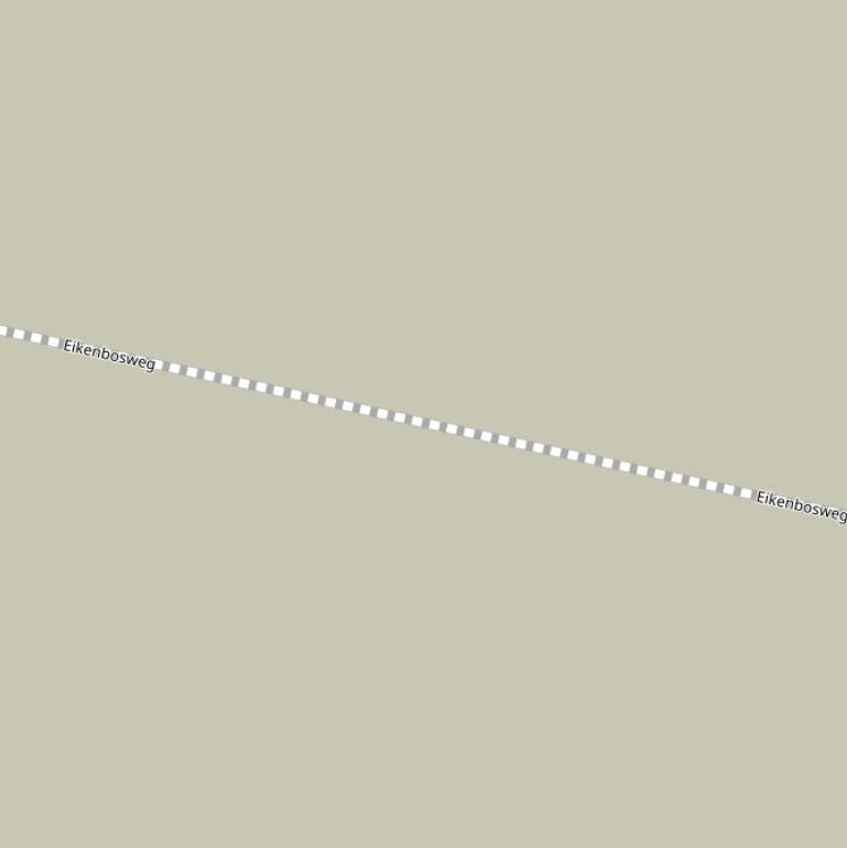 Kaart van de Eikenbosweg.