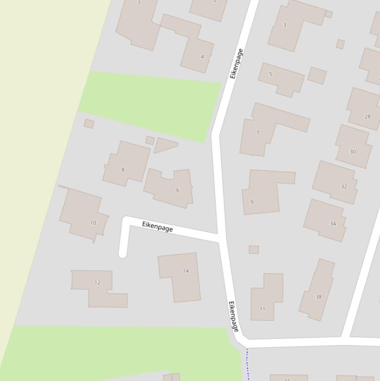 Kaart van  Eikenpage.