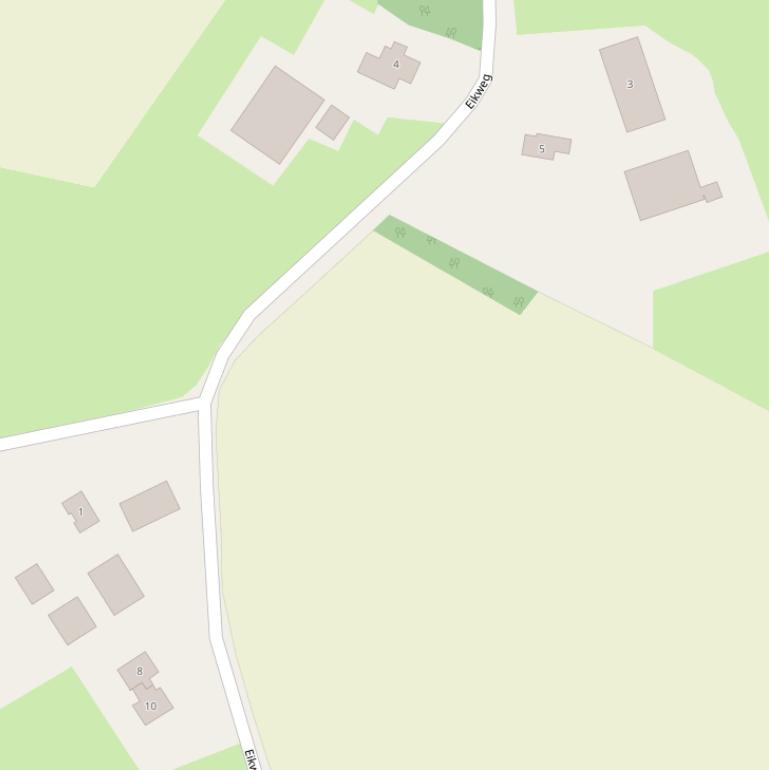 Kaart van de Eikweg.