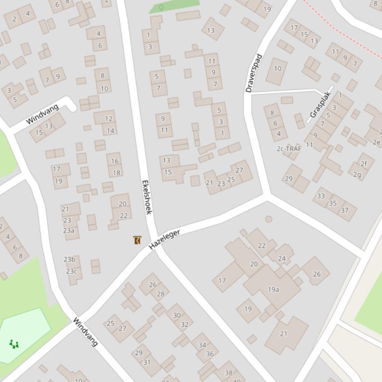 Kaart van  Ekelshoek.