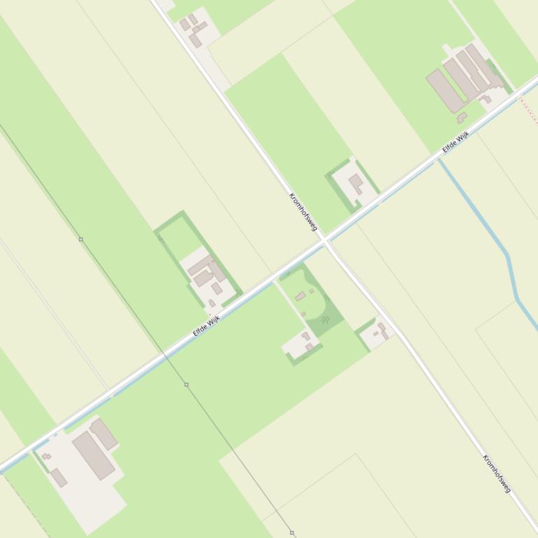 Kaart van  Elfde Wijk.