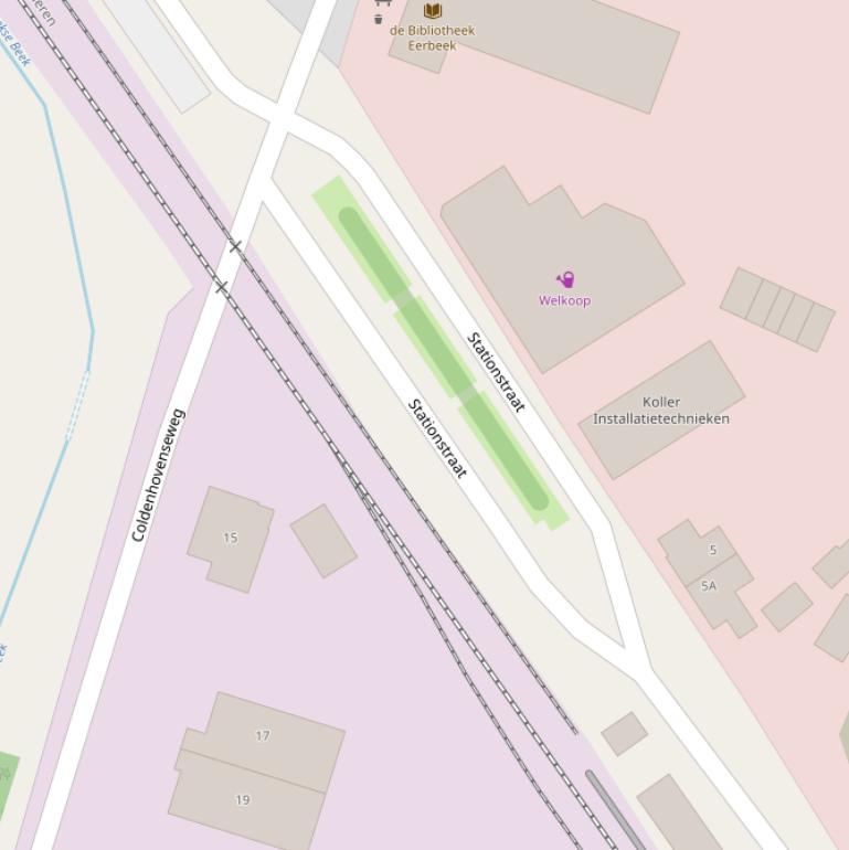 Kaart van het Elis Ligtleeplein.