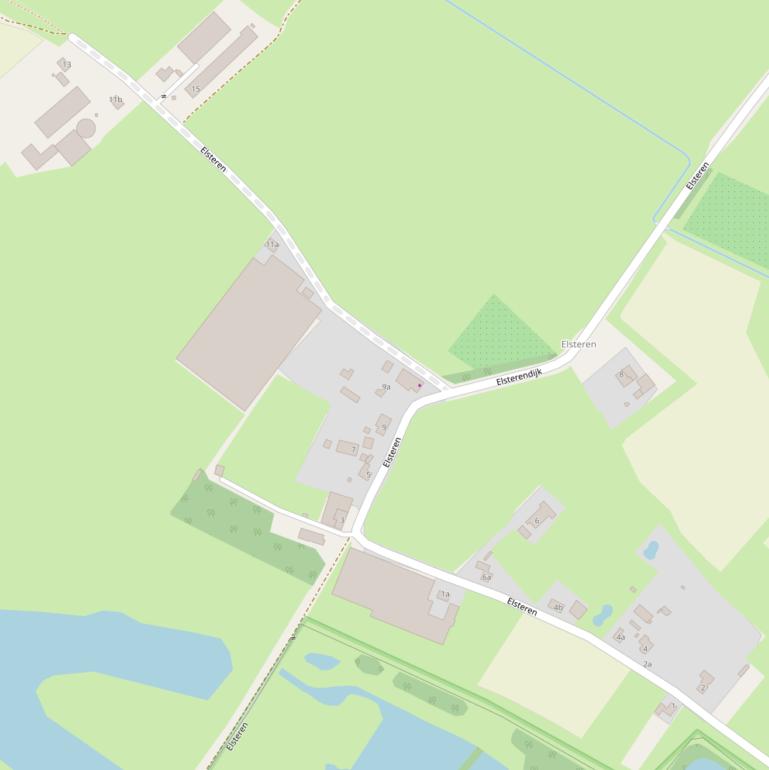 Kaart van  Elsteren.