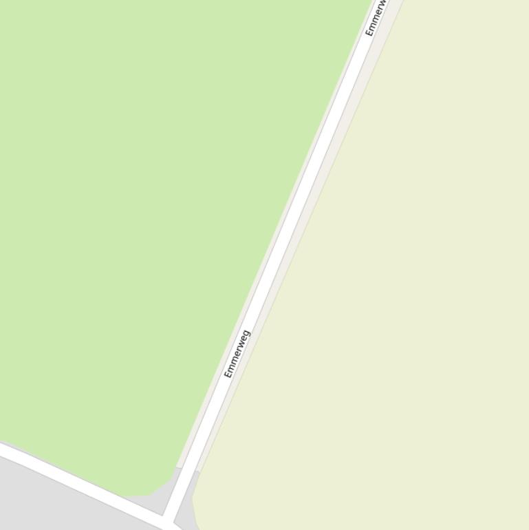 Kaart van de Emmerweg.