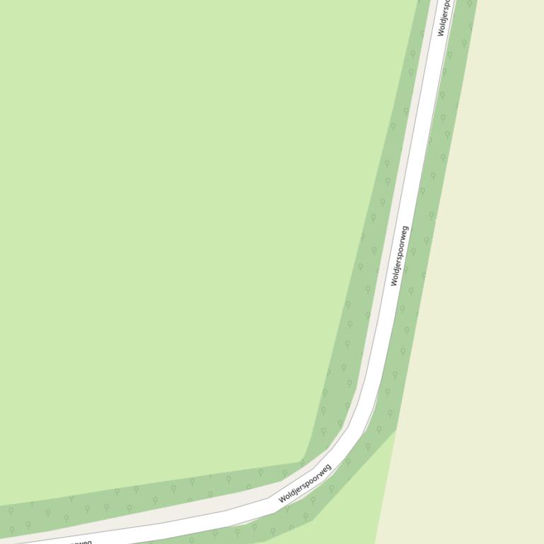 Kaart van de Engelberterweg.