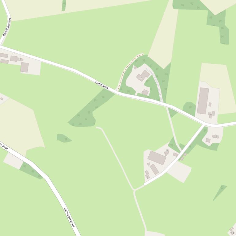 Kaart van de Epmanweg.