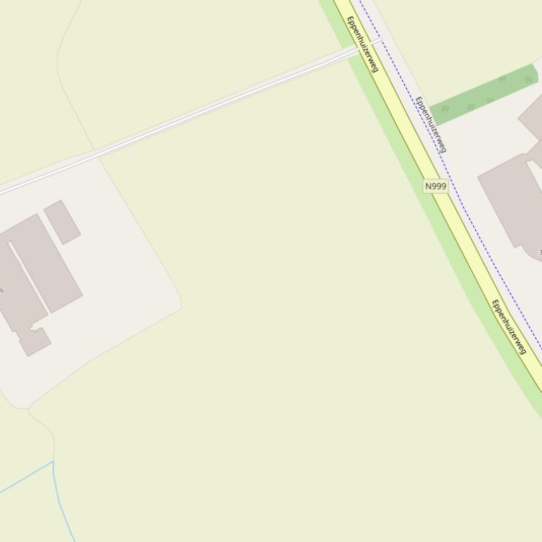 Kaart van de Eppenhuizerweg.