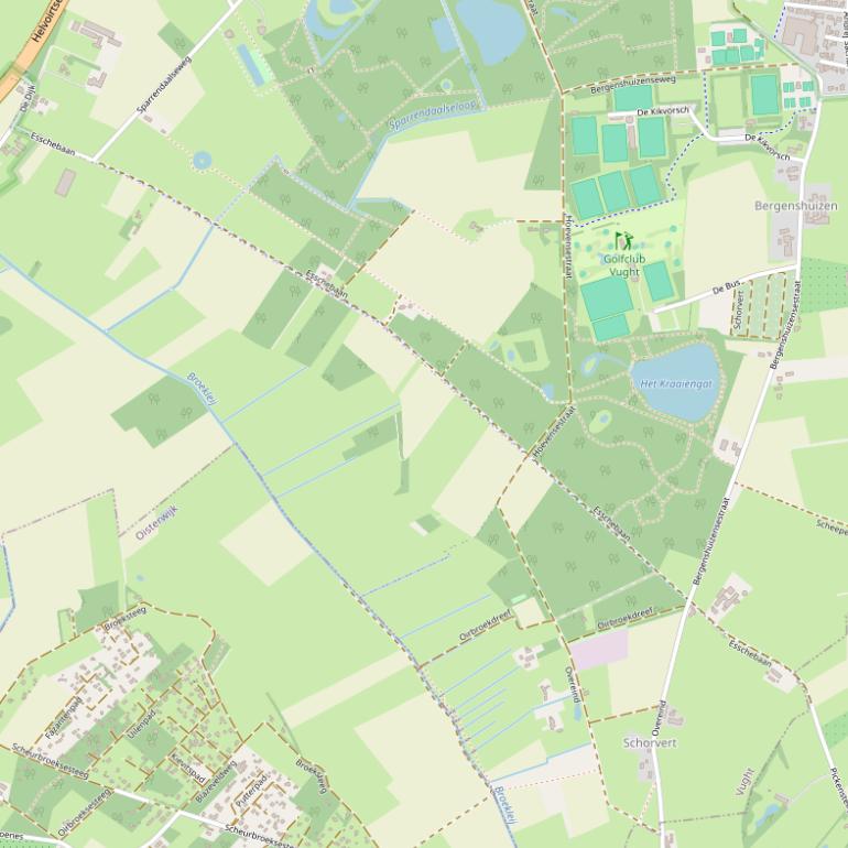 Kaart van  Esschebaan.