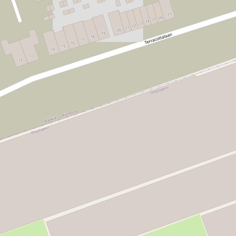 Kaart van de Estriksingel.