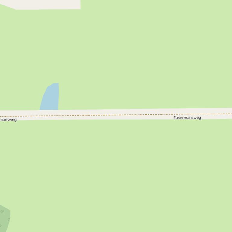 Kaart van de Euvermansweg.