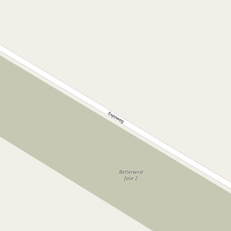 Kaart van de Expoweg.