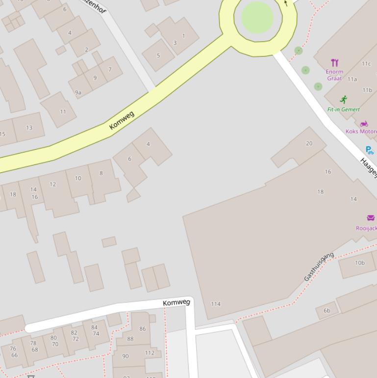 Kaart van  Eyckenhage.