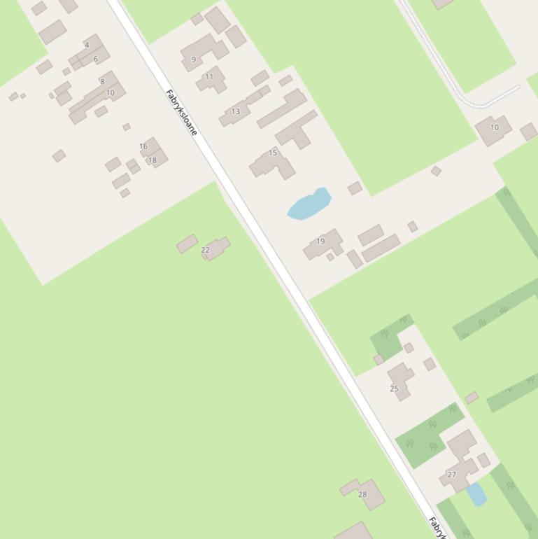 Kaart van  Fabryksloane.