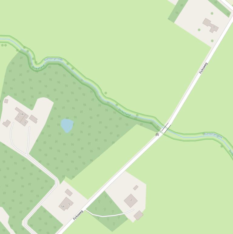 Kaart van de Ficksweg.