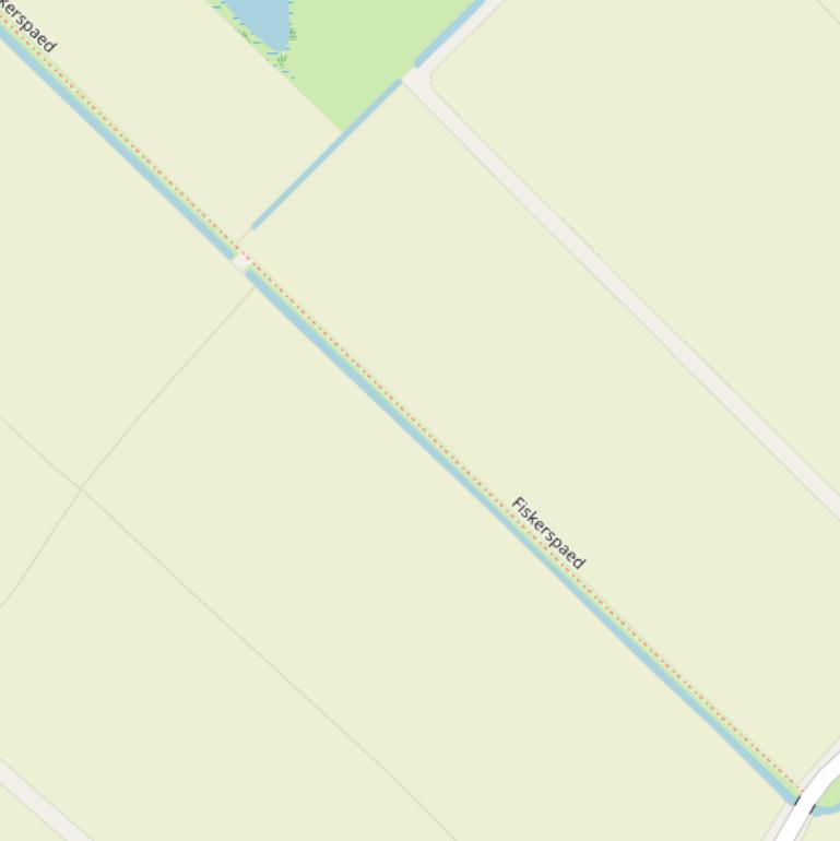 Kaart van  Fiskerspaed.