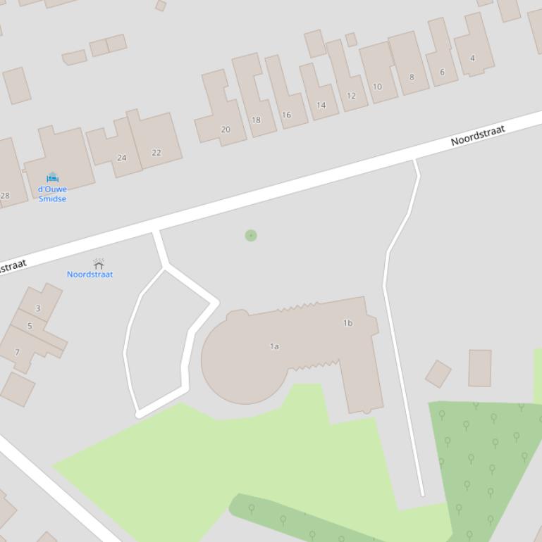 Kaart van de Florijnhof.