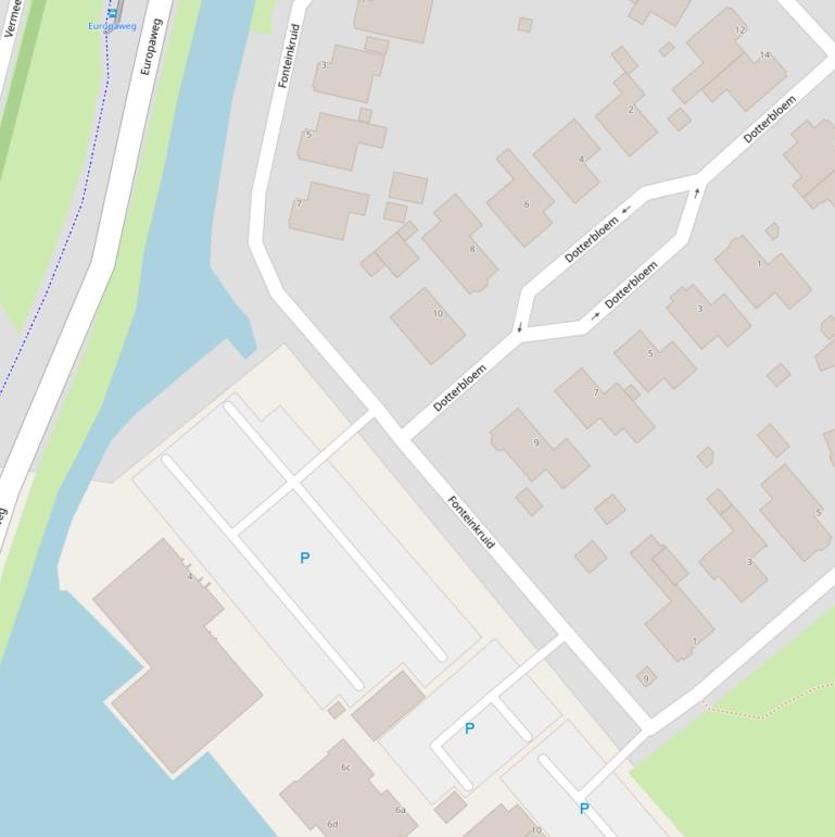 Kaart van  Fonteinkruid.