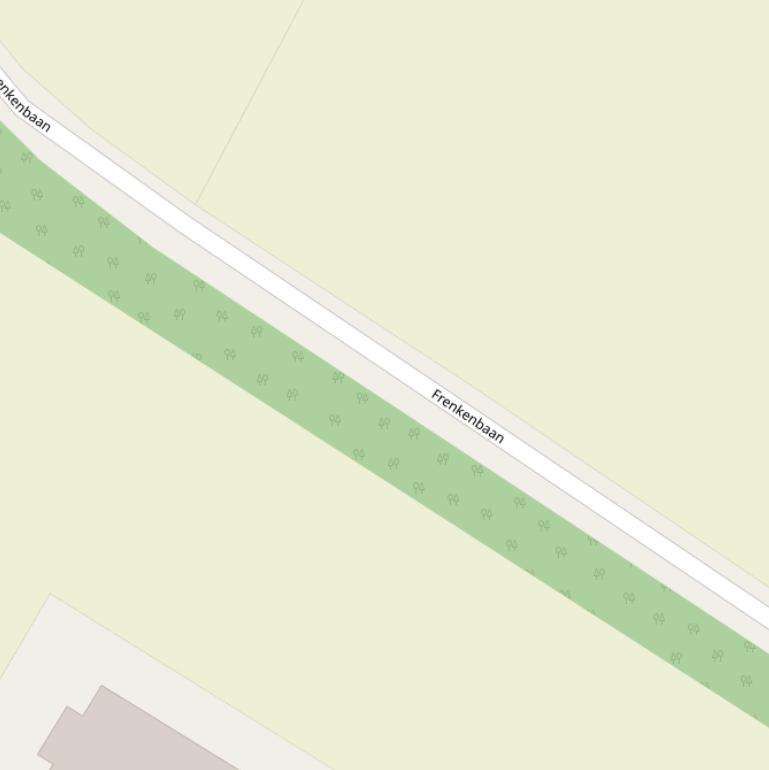 Kaart van  Frenkenbaan.