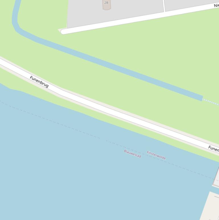 Kaart van  Funen.