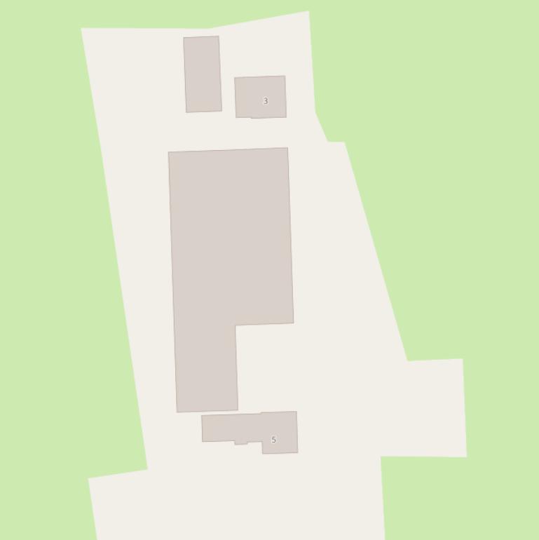 Kaart van de Gapingsedreef.