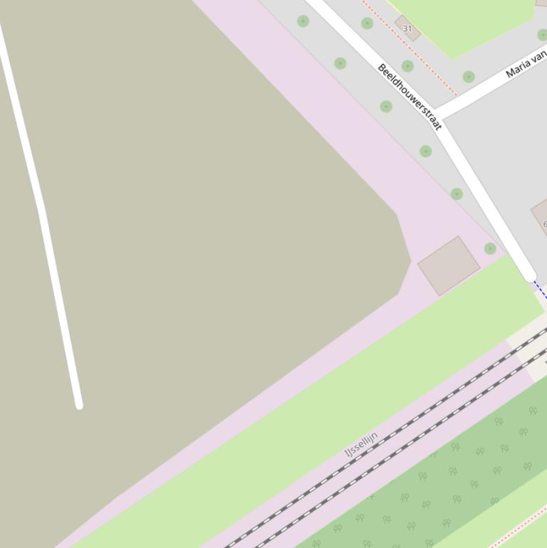 Kaart van de Gastarbeidershof.