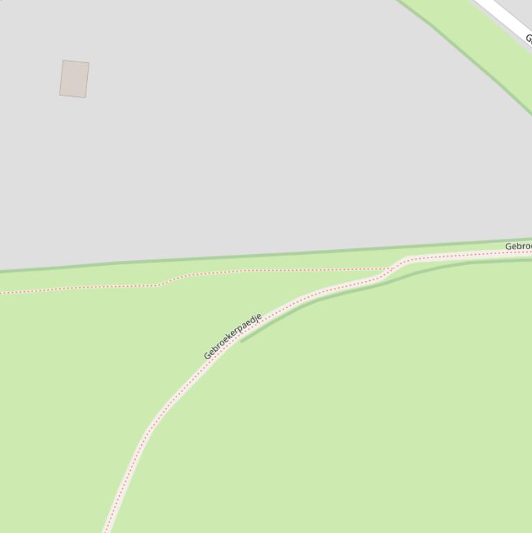 Kaart van  Gebroekerpaedje.