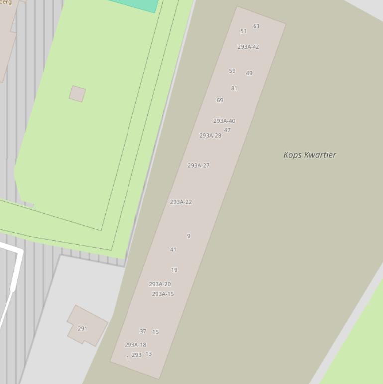 Kaart van het Germanicuspad.