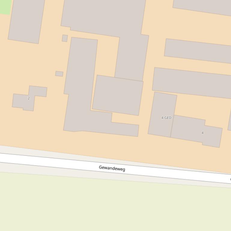 Kaart van de Gewandeweg.