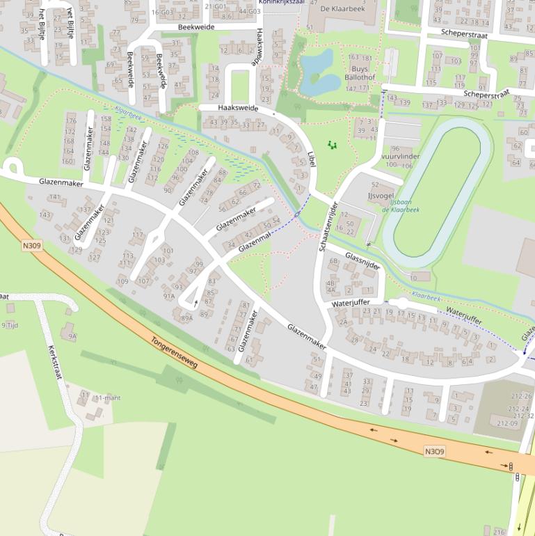 Kaart van  Glazenmaker.