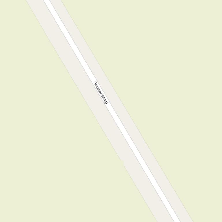 Kaart van de Gooikensweg.