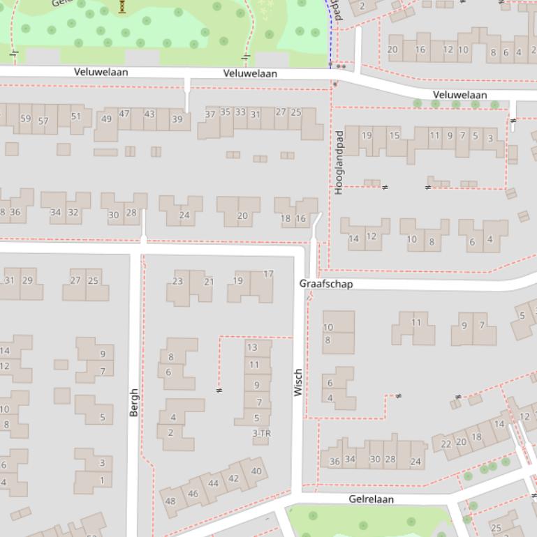 Kaart van  Graafschap.