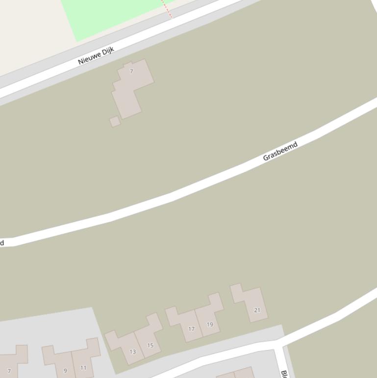 Kaart van  Grasbeemd.