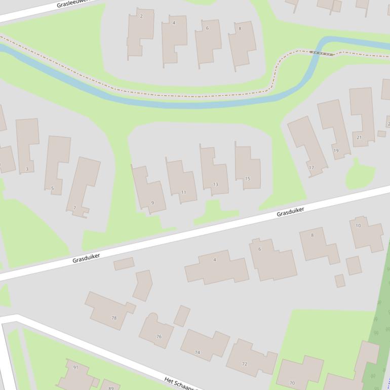 Kaart van  Grasduiker.