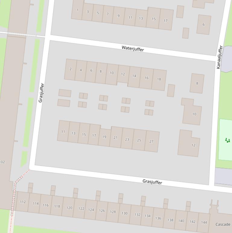 Kaart van  Grasjuffer.