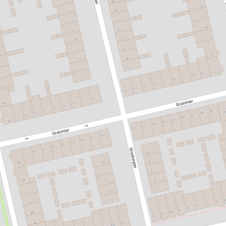 Kaart van  Grasmier.
